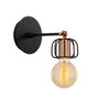 Opviq Demre - N-1206 Lámpara de pared industrial negra